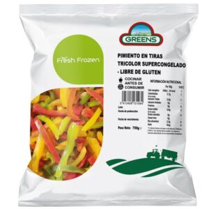 PIMIENTO TRICOLOR EN TIRAS IQF